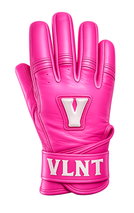 Pink Punisher | Strap Cuff Batting Gloves
